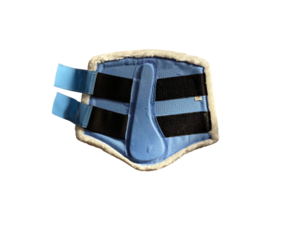Arctic Blue Fluffy Brushing Boots