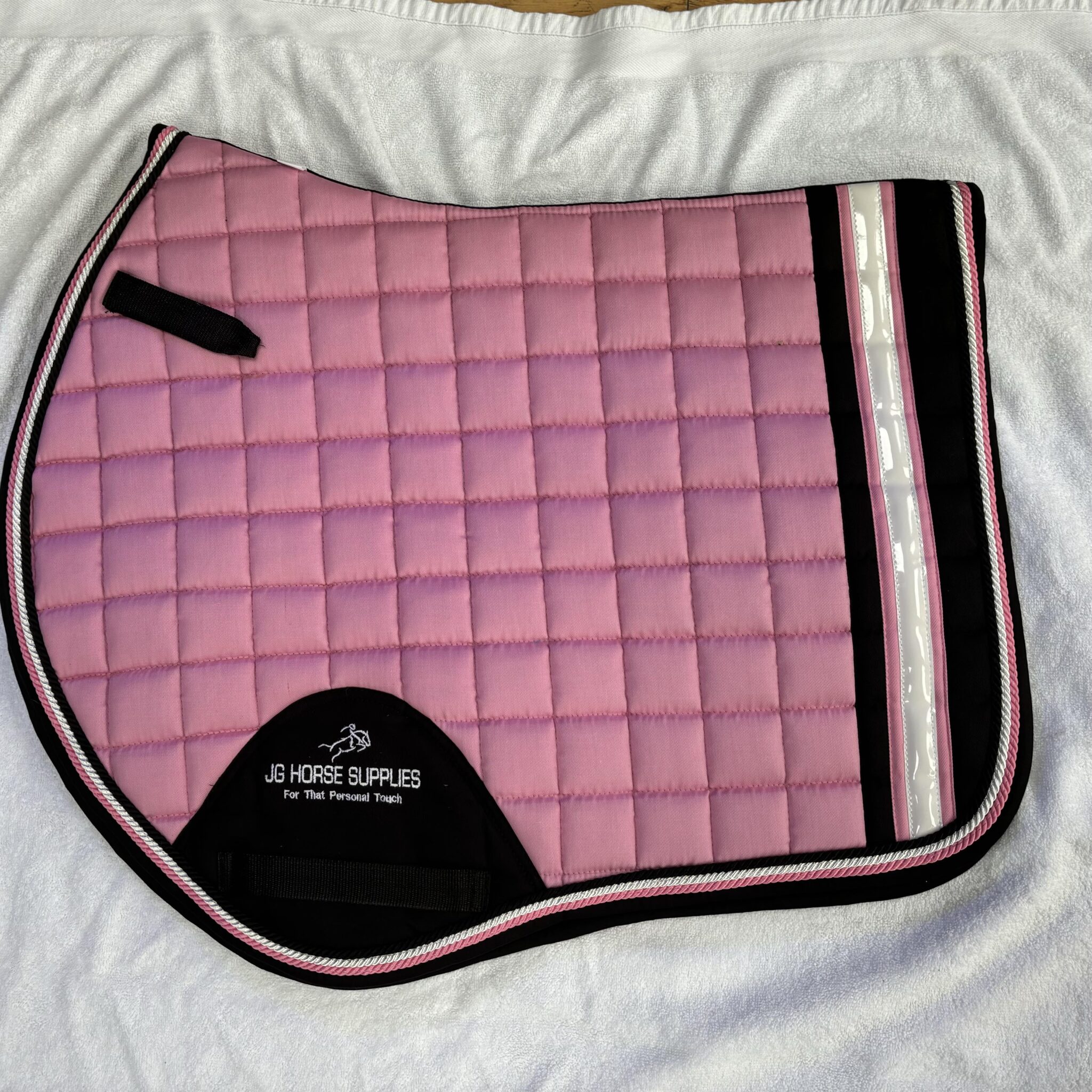 Blossom Pink CC Saddle Pad - JG Equestrian