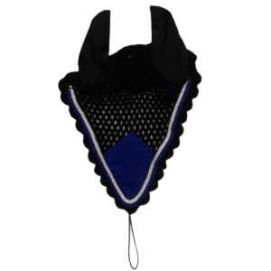 Electric Blue Tie Down Fly Veil